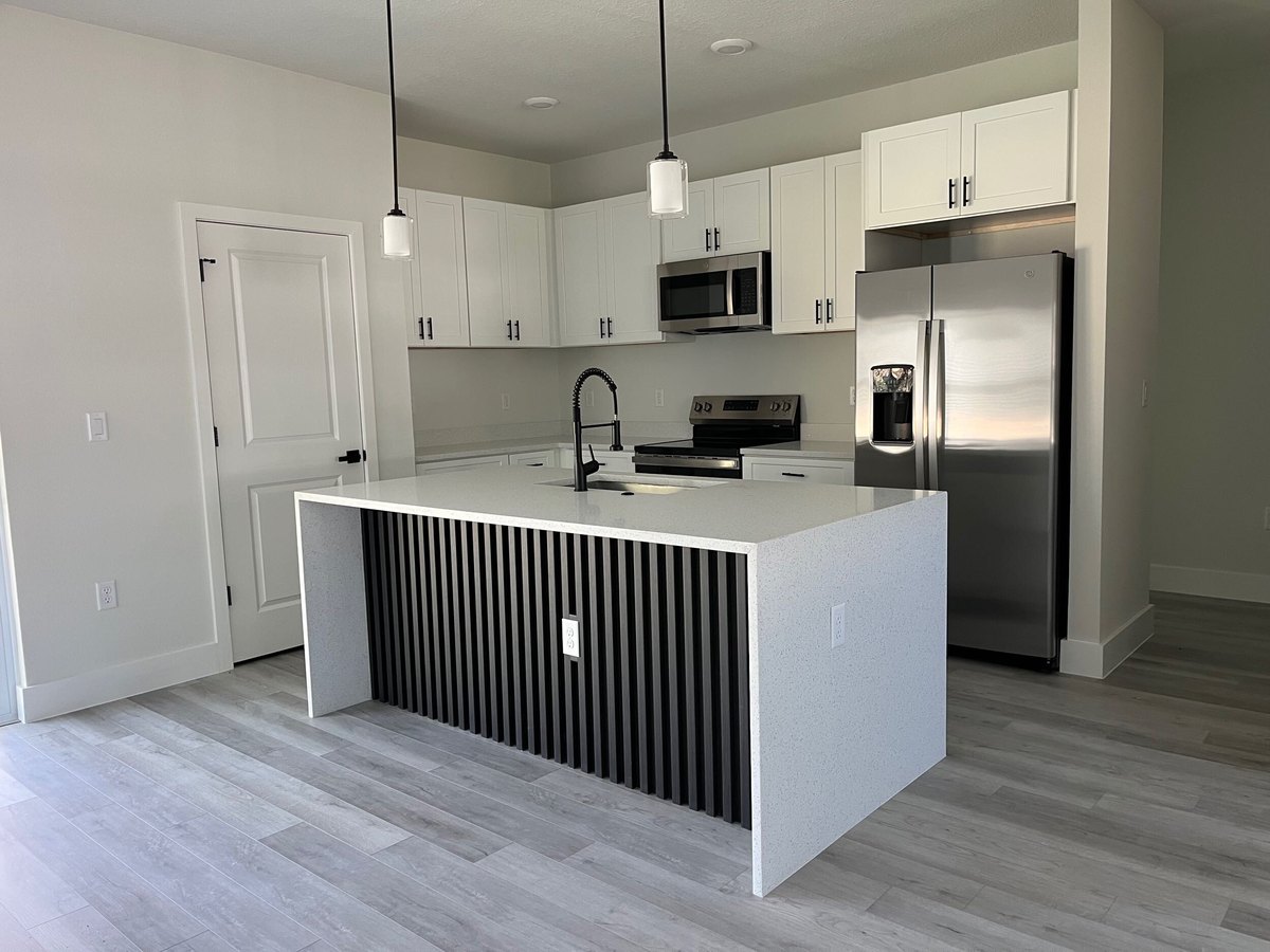 Finished kitchen